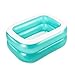 Produktbild Bestway 54005 Aufblasbarer Familien-Pool, transparent, 200 x 146 x 48 cm, Grün