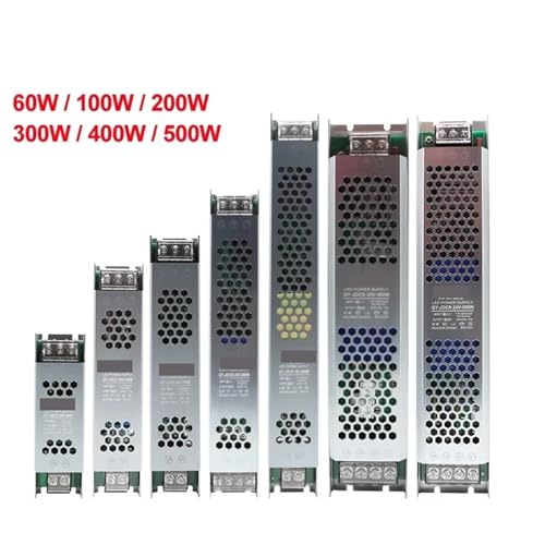 Alimentation LED 24V 400W en aluminium avec boîtier mince AC DC