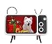 Produktbild Handy Ständer Mini Lautsprecher Retro TV-Shaped Bluetooth Speaker Handy Bildschirm Vergrößerungsglas für unter 6 '' Handy HD Stereo Bluetooth Lautsprecher