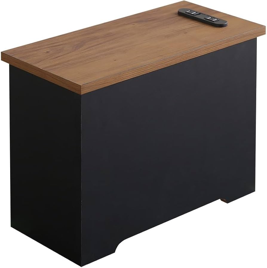 Amazon｜ホームテイスト ルーターボックス小 ウォールナットブラック色