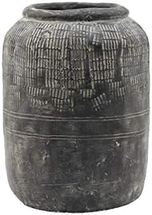 House Doctor Vase, Jalna, Colour/Finish May Vary, Antique Grey, h: 31.5 cm, Dia: 23.5 cm