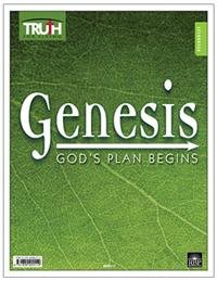 Paperback Genesis: God's Plan Begins Bible Study Book