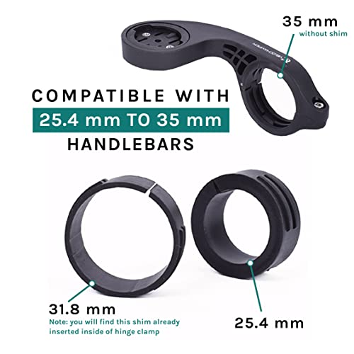 Velochampion Garmin Compatible Edge Computer Mount - Garmin Edge Compatible Handlebar Mount #TOP3