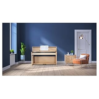 Classic Cantabile UP-1 LA Piano Droit Numérique – 88 Touches pondérées avec clavier à marteaux – Synthetiseur avec USB… - Les Beatles, Paul McCartney, John Lennon, RIngo Starr, George Harrison Classic Cantabile UP-1 LA Piano Droit Numérique - 88 Touches pondérées avec clavier à marteaux - Synthetiseur avec USB… – Image 2