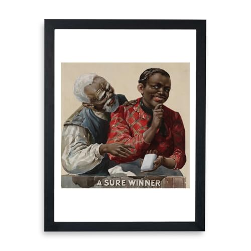 Affiche encadrée A Sure Winner Tobacco 1895 Spiffing Prints grand format