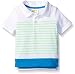 Crazy 8 Boys' Baby White Striped Polo Shirt