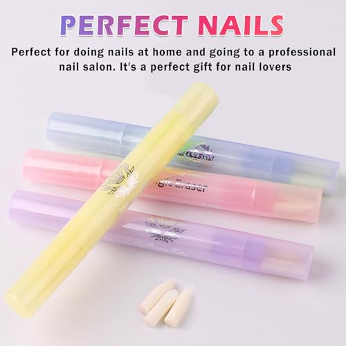 Qiufsse Nail Polish Remover Pen,5Pcs Nail Polish Corrector Pen With Makeup Remover,Nail Edge Cleaning Pen Nail Polish Clean Up Tool For Nail Art Diy,Nail Polish Pen Remover Stick thumb #6