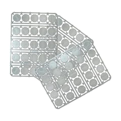 Warlord Games 25mm Bases (75 pieces - 3 Frames of 25mm Bases) Cover