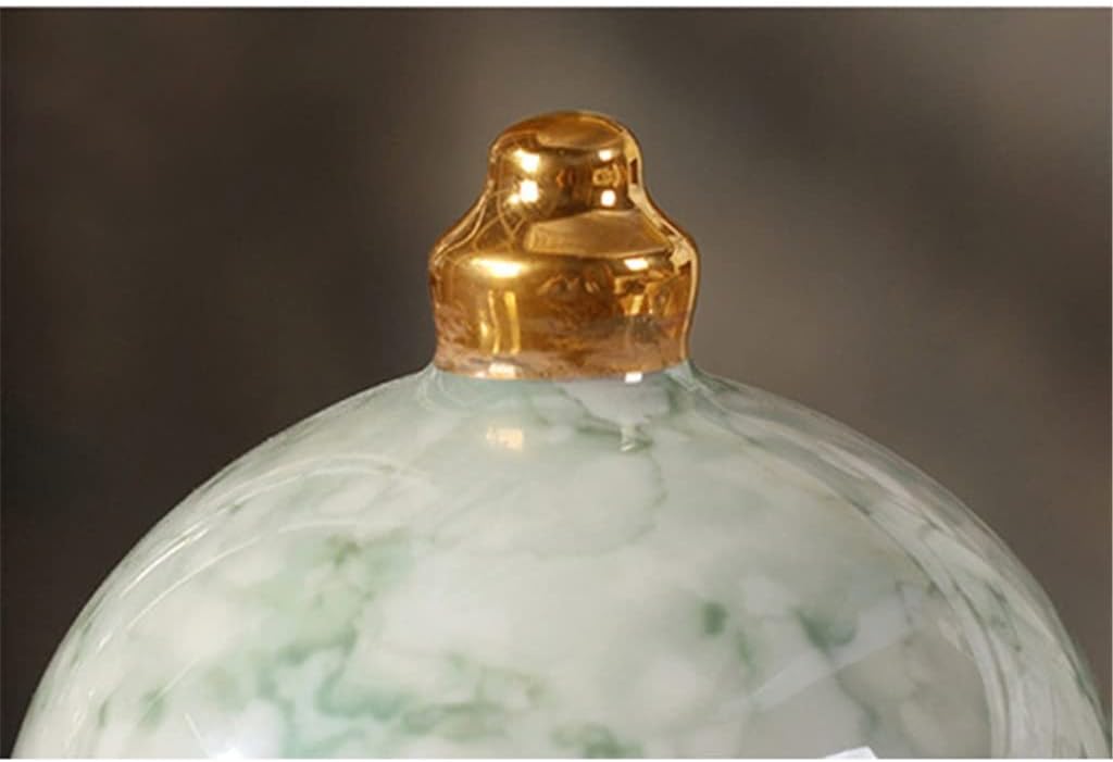 Ceramic European Toothpick Box Toothpick jar Household Living Room Dining Table Decoration(D)