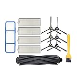 Ganata Para aspiradora Silvercrest SSR1 SSRA1 A9S A9 A7 Robot Aspiradora de Cepillo Principal Cepillo Lateral Filtro HEPA Piezas Repuesto