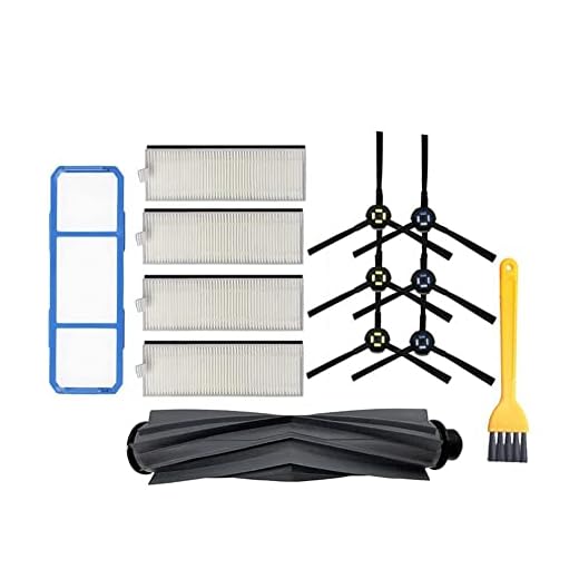 Ganata Para aspiradora Silvercrest SSR1 SSRA1 A9S A9 A7 Robot Aspiradora de Cepillo Principal Cepillo Lateral Filtro HEPA Piezas Repuesto