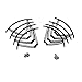 Blomiky 8 Pack Propeller Protector Guards For MJX Bugs 6 B6 B6F B6FD B8 B9 Racing Quadcopter Drone B6 Frame 2 Sets