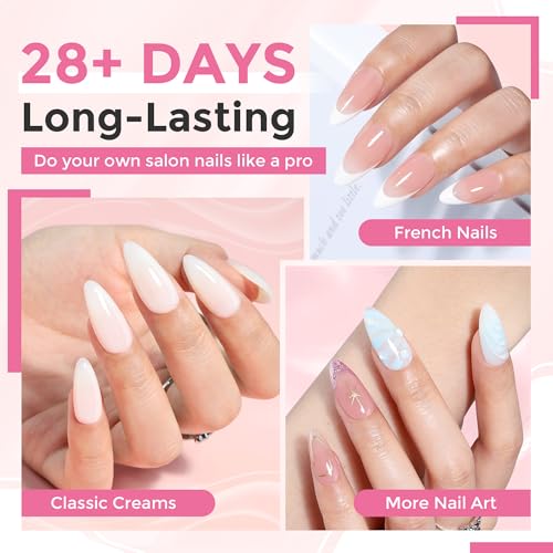 Image of Medium Almond Gel Nail Tips: 360Pcs Half Cover Nail Tips Almond Shape Soft Gel Tips 12 Sizes Half Matte Clear False Nails with Handles for Pre-shape Acrylic Press on Nails Extension DIY Home Salon