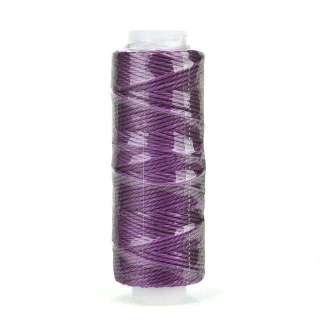 Hilo de Coser，Hilo de poliéster Hilo de Coser, cordón de Hilo Encerado de Cuero de 0,65 mm(32)