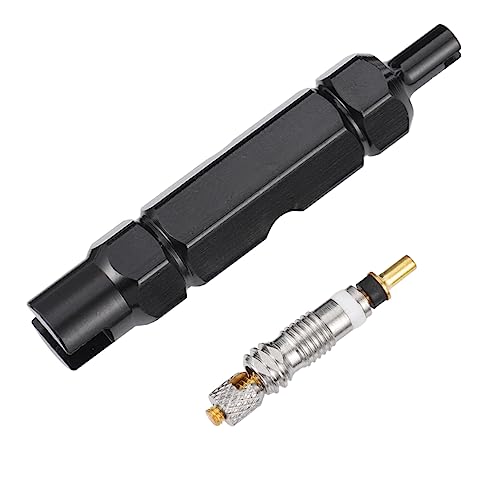 HOLIDYOYO Valve Core Tool Tire Removal Tool Repair Replacing Cycling Kit Professional Bike Tire Stem Aluminum Alloy