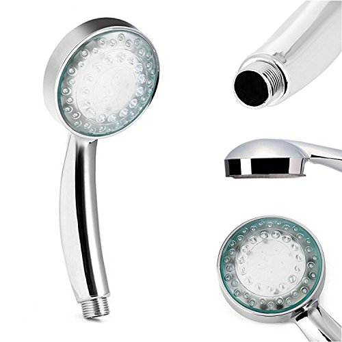3-Color Temperature Sensitive Gradient Led Shower Head Showerheads Light Water Stream Color Changing Shower Head For Kitchen And Bathroom Baby Safty #TOP3