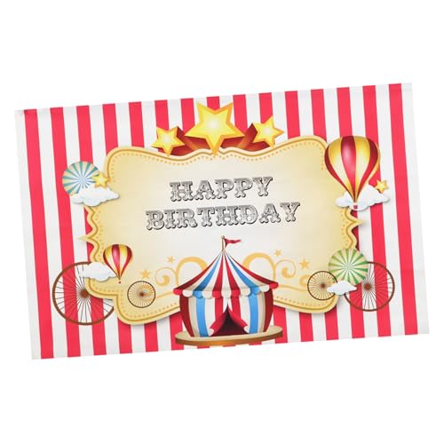 DIYEAH 1 Pieza paño de Fondo de fotografía Decoracion Carnaval decoración Carnaval Fondo de Foto de cumpleaños Fondos de Pared de Carnaval decoración Infantil paño de Fondo fotográfico