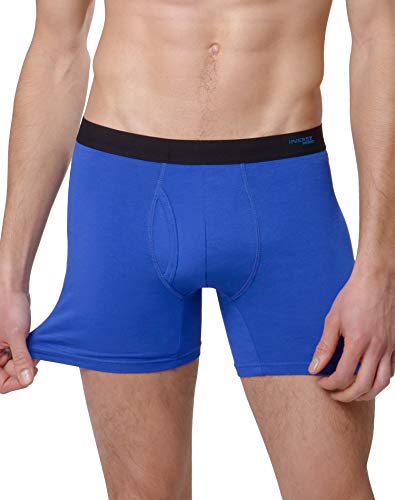 Innersy Men's Boxer Briefs Cotton Stretchy Underwear 7 Pack For A Week(Large,Bright Rainbow) #TOP1