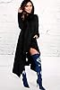 Xuan2Xuan3 Womens Kangaroo Pockets Loose Hoodies S... #2
