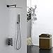 Rain Showerhead with Handheld, HOMELODY 12