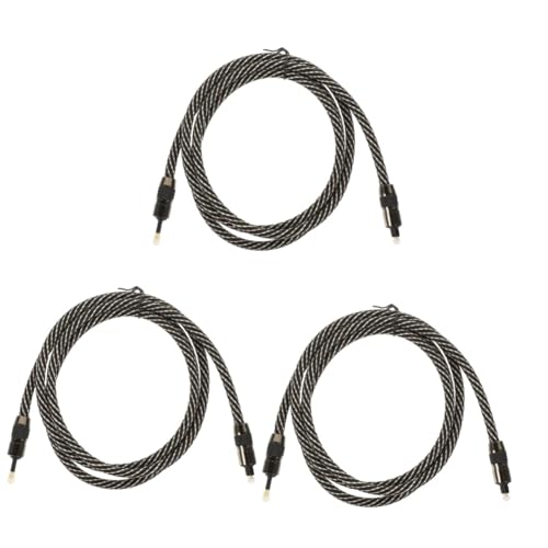Cable óptico para tv Uonlytech de 3 piezas para eliminar ruidos en la barra de sonido