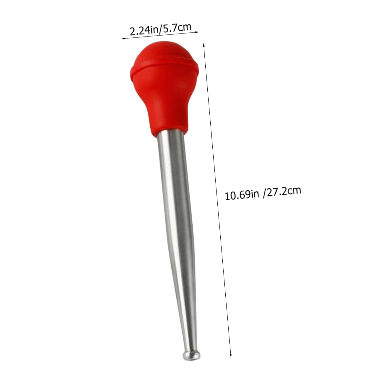 FELTECHELECTR Bbq Seasoning Brush Flavor Needle Metal Turkey Baster Stainless Steel Baster for Cooking