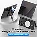 Doeshine for Samsung Galaxy Z Fold 7 Case with Kickstand & Front Screen Protector, [Support Wireless Charging] Magnetic Hinge Protection, Military-Grade Shockproof Protective Phone Case Cover (Black)