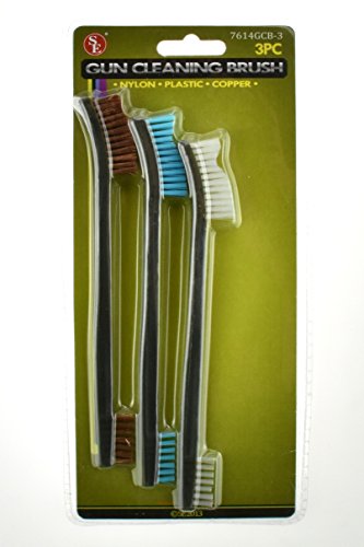 Se Double Ended Gun Cleaning Brush Set - 7614Gcb-3 #TOP6