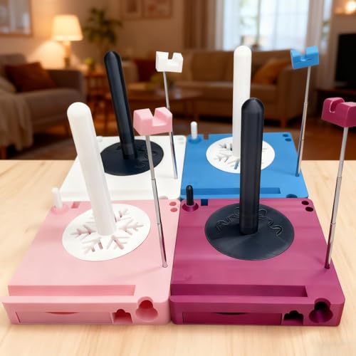 Boîte à crochet multifonctionnelle avec support fil rotatif et téléphone - 8