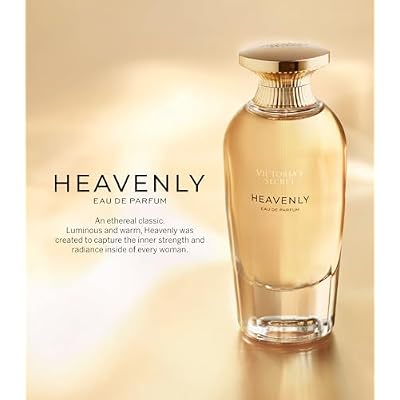 Victoria's Secret Heavenly Eau de Parfum, Notes of Gold Musk, Vanilla Sandalwood & White Jasmine, Perfumes for Women (3.4 oz)