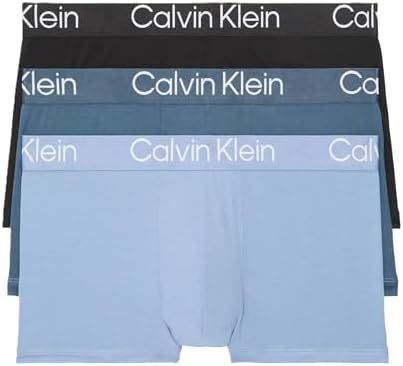 Calvin Klein mens Ultra Soft Modern 3-pack Trunk Trunks