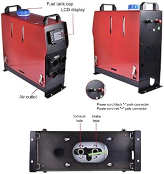 Amazon Surd Ffヒーター 軽油ヒーター 12v 24v 5kw ディーゼル 0 1 0 48l 低燃費 車用ヒーター パーキングヒータ リモコン付き 除雪 除霜 ガラス凍結防止 組立て簡単 低ノイズ 一体式 エアヒーター テント用 キャンピングカー 軽油 暖房 大容量 省エネ 一体型 バス 改造