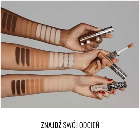 Rimmel Multi-Tasker rozświetlający korektor w płynie pod oczy i do twarzy, lekka, trwała formuła, nr 30 Light