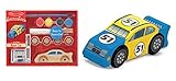 Melissa & Doug Decorate-Your-Own Wooden Race Car Craft Kit