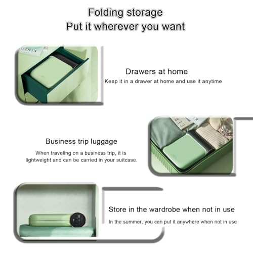 Draagbare wasdroger, draagbare droger for appartementen Kleine droger for kleding, verwarmde wasdroger for thuis en appartement - Image 6