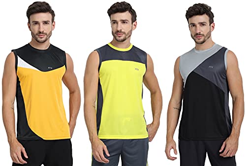 Image of FTX Men's Solid Regular Fit T-Shirt
