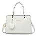 Xiaoyu Fashion Purses and Handbags for Women Ladies Small Crossbody bag Top Handle Satchel Shoulder Bags Totes (White)