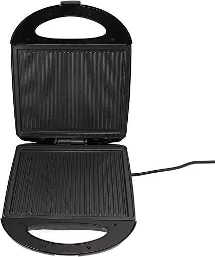 Electric Sandwich Maker, Non Stick Plates Stainless Steel 1400W Grilled Cheese Toaster Portable Cool Touch Handle For Home Cafe 2.20 #TOP27