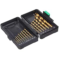 Amazon Brand Denali 15-Piece Titanium Drill Bit Set only $6.50 