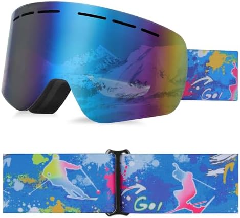 uvex pwdr LG - Skibril voor kinderen - filtercategorie 2 - condensvrij - white m. dl/lasergold-clear - one size