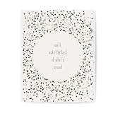 The Best Of What's Around | Dave Matthews Band inspired music lyric poster art print