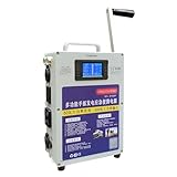 RLAWNDHIJ Generatore di Corrente a Manovella da 500 W, Stazione di Alimentazione Portatile con Presa USB/Ac220v/12v, Alimentatore di Emergenza per Esigenze Fuori dalla Rete E All'aperto