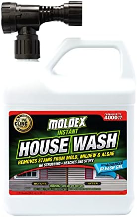 Moldex, 56 oz, Yellow Concentrated Instant House Wash, 56 Ounce, 56 Fl Oz