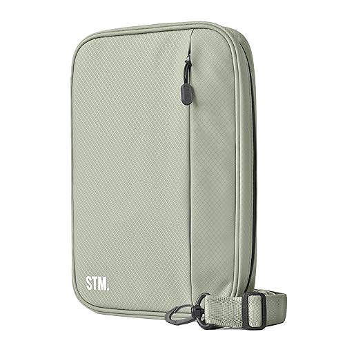 Scribbles That Matter - B5 Pencil Case Pouch + Journal Organizer - Large capacity Kawaii Pencil Pouch, Pen Case, Marker Case, Journal Pouch Zippered Pocket Adjustable Shoulder Strap (8.5 x 12.5)