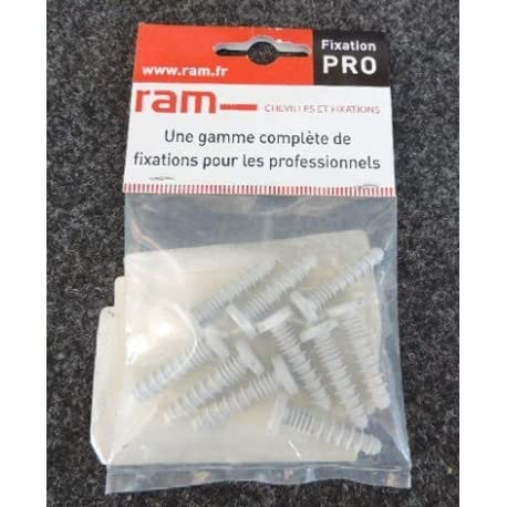 Ram - Clou Goulotte Ramtee, 6mm x 30mm, Sachet de 10