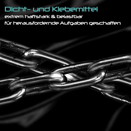 Wagner ProTack MS Montagekleber schwarz 310 ml Kartusche | Für Unterwasserkleber für Kunststoffe, Glas, Metall, Holz, Stein, Pool | dauerelastischer Haftkleber und belastbarer Kleb- und Dichtstoff
