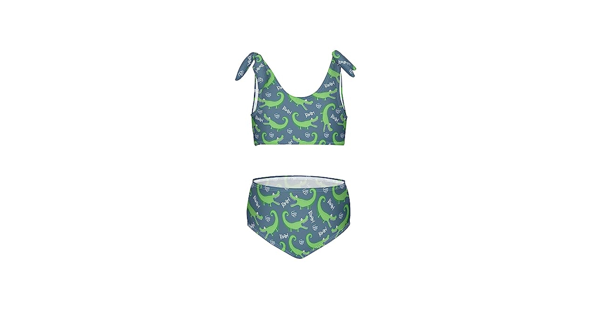 Amazon.com: YYZZH Alligator Crocodile Roar Girls Bikini Sets