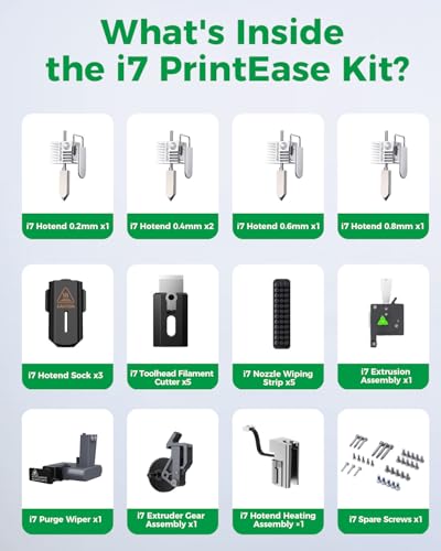 Creality Sparkx i7 Print Ease kit accessoires pour une extrusion fluide et précise