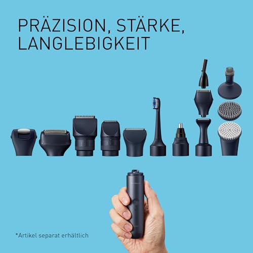 Panasonic MULTISHAPE modulares Körperpflege-System ER-CTW1, Bart- und Haartrimmer für Männer, Schwarz – Ansicht 2