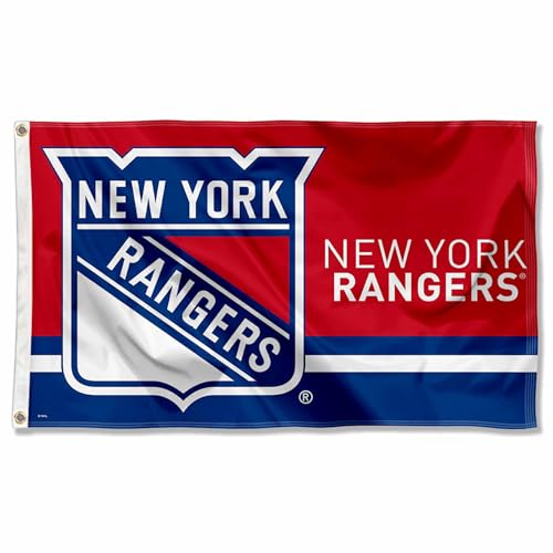 New York Rangers Logo Insignia 3x5 Feet Banner Flag